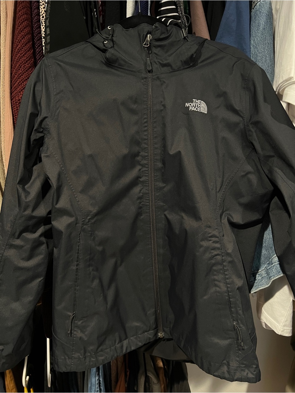 The North Face Black Waterproof Hooded Jacket